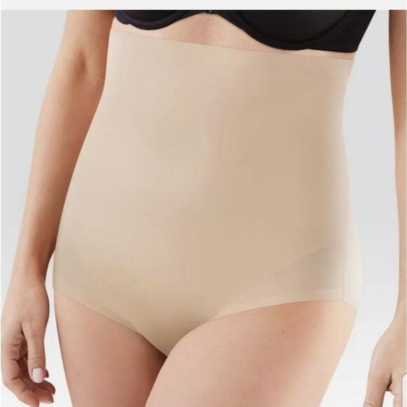 NWT Maidenform High Waist Brief Cool Comfort Light Control SE0037 - Picture 1 of 8